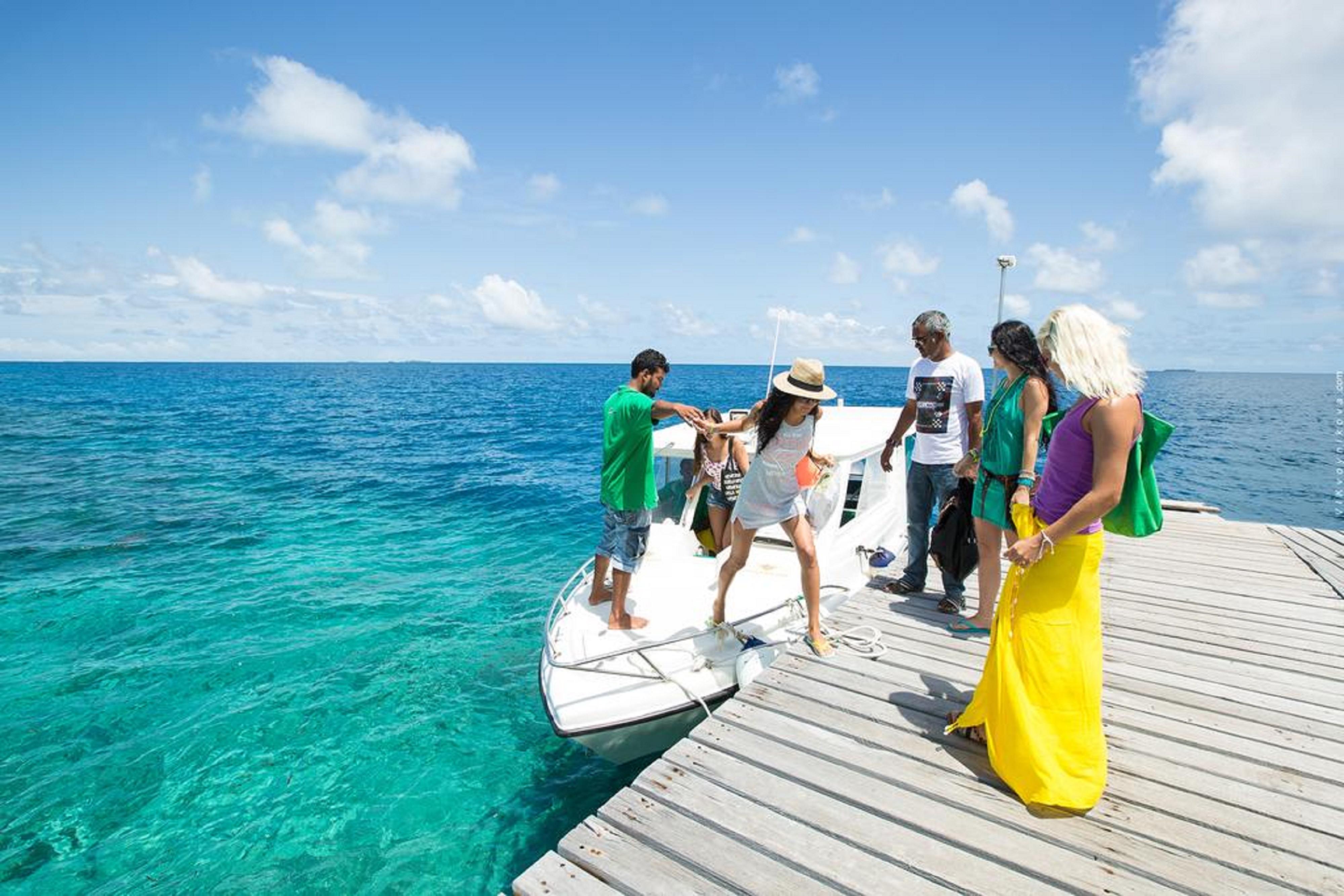 Stingray Beach Inn Maafushi Eksteriør billede